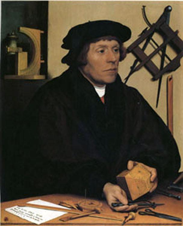 Hans Holbein Nicholas Kratzer (mk05) Sweden oil painting art